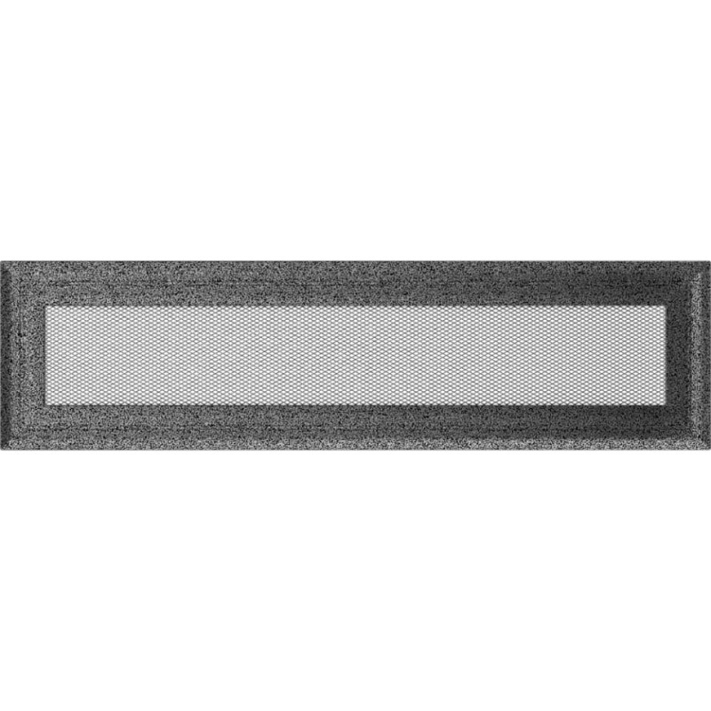 Камінна решітка Kratki Oskar чорно-срібна 11x42