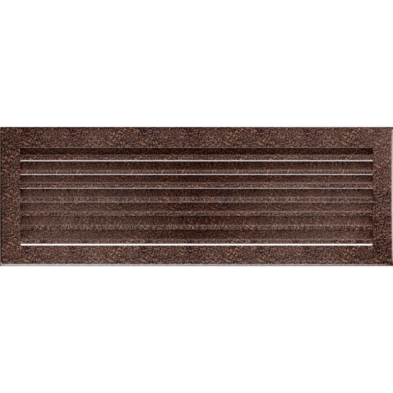 Камінна решітка Kratki FRESH мідна 17x49