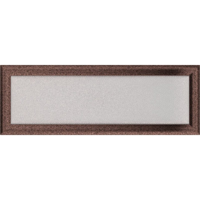 Камінна решітка Kratki Oskar мідна фарбована 17x49