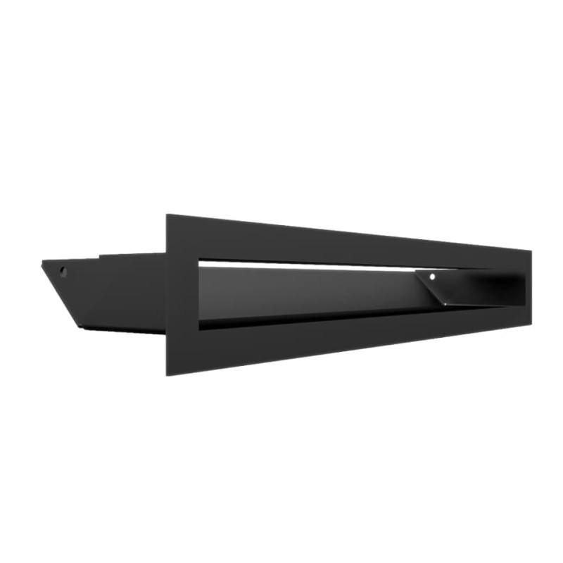 Камінна решітка Kratki LUFT чорна 6x40