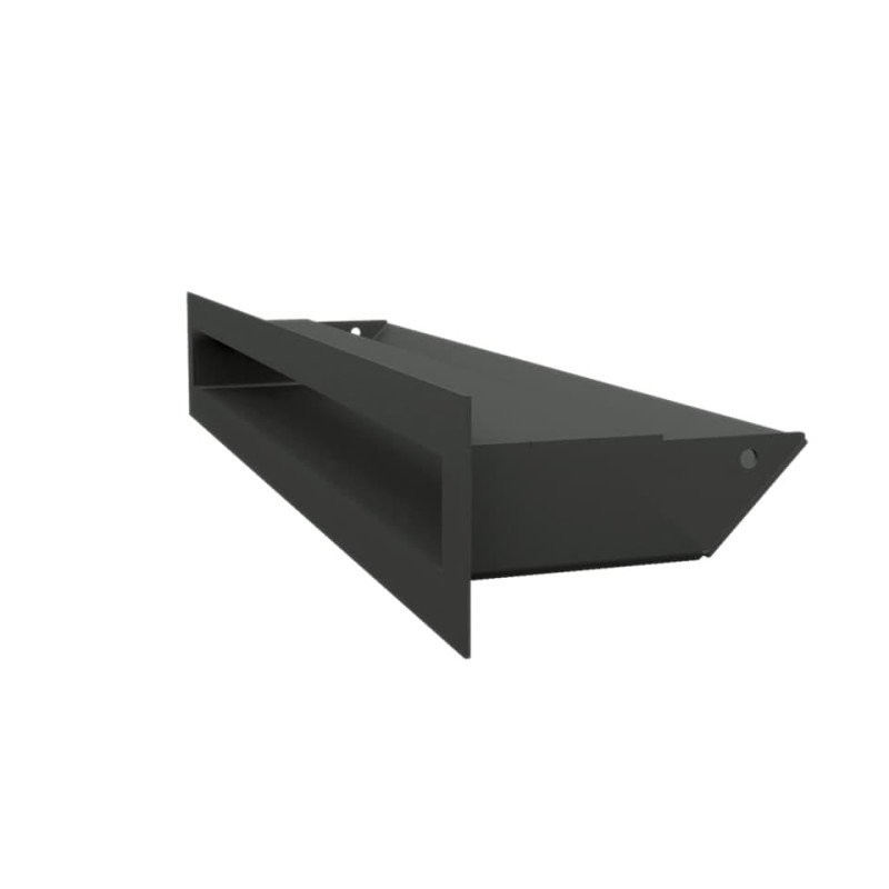 Камінна решітка Kratki LUFT чорна 6x40