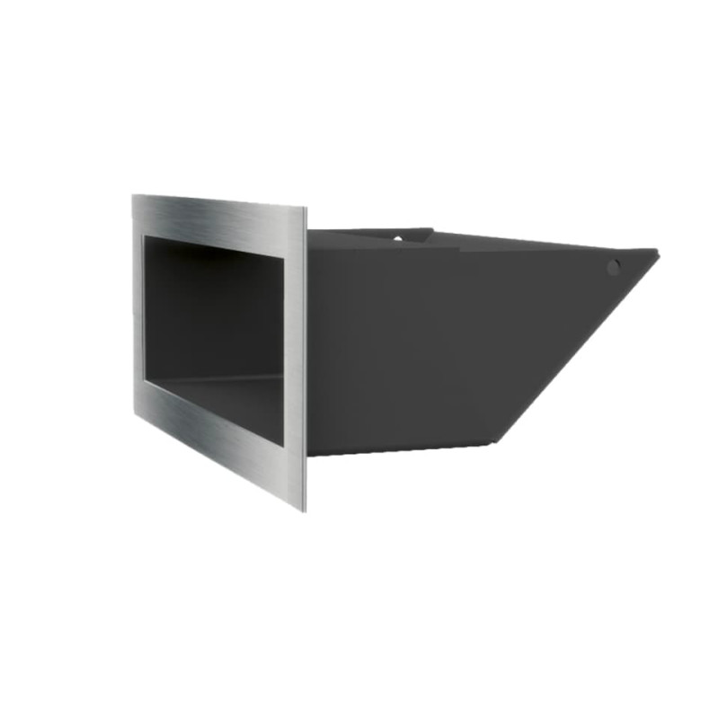 Камінна решітка Kratki LUFT шліфована 9x20