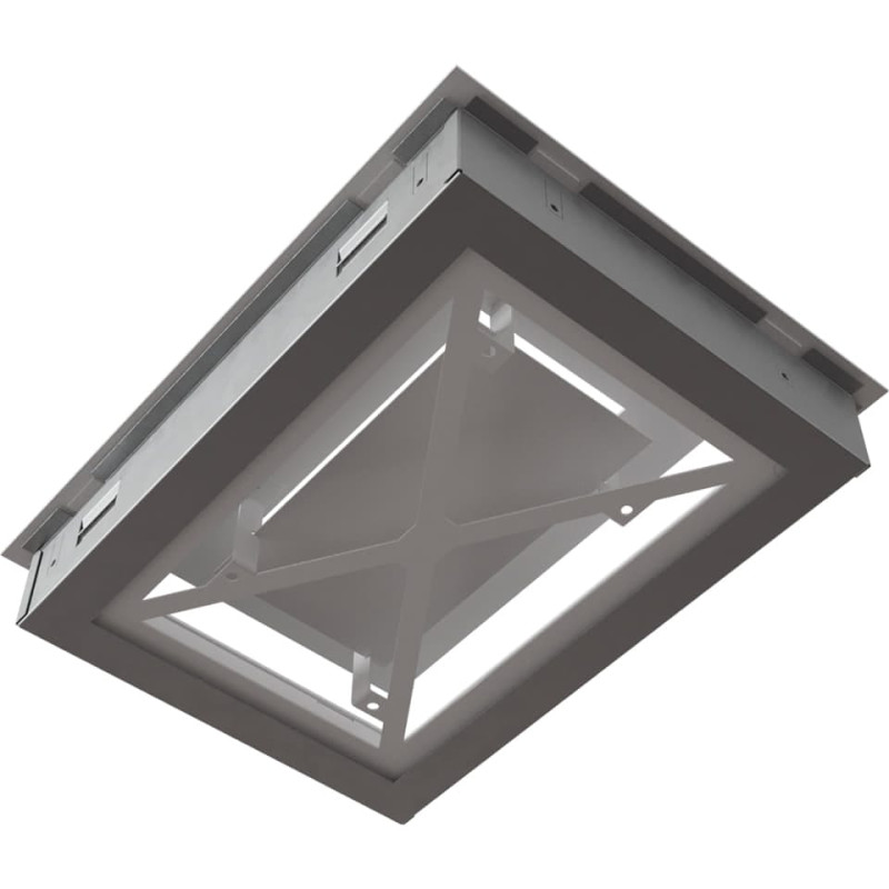 Камінна решітка Kratki WIND біла 22x30
