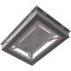 Камінна решітка Kratki WIND біла 22x30