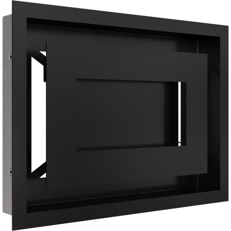 Камінна решітка Kratki WIND чорна 22x30