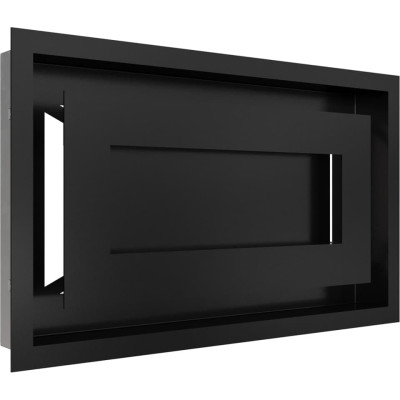 Камінна решітка Kratki WIND чорна 22x37