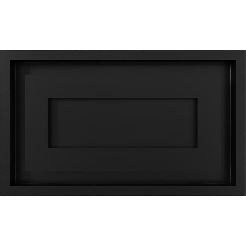 Камінна решітка Kratki WIND чорна 22x37