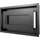 Камінна решітка Kratki WIND чорна 22x37