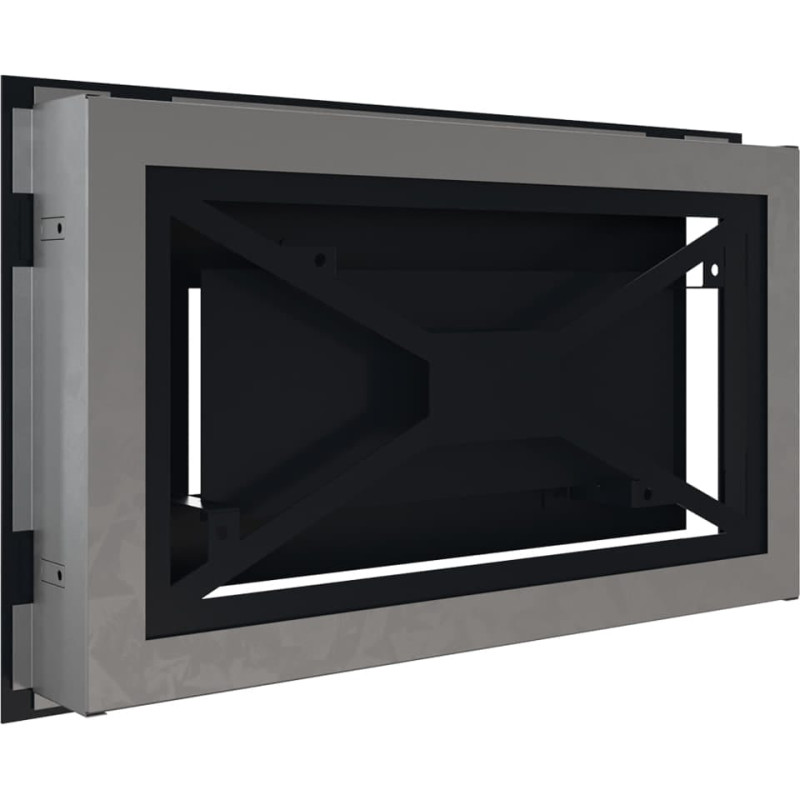 Камінна решітка Kratki WIND чорна 22x37