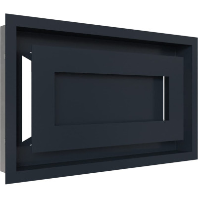 Камінна решітка Kratki WIND графітова 22x37