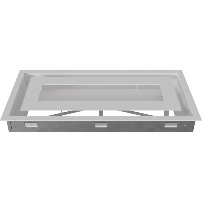 Камінна решітка Kratki WIND біла 22x45