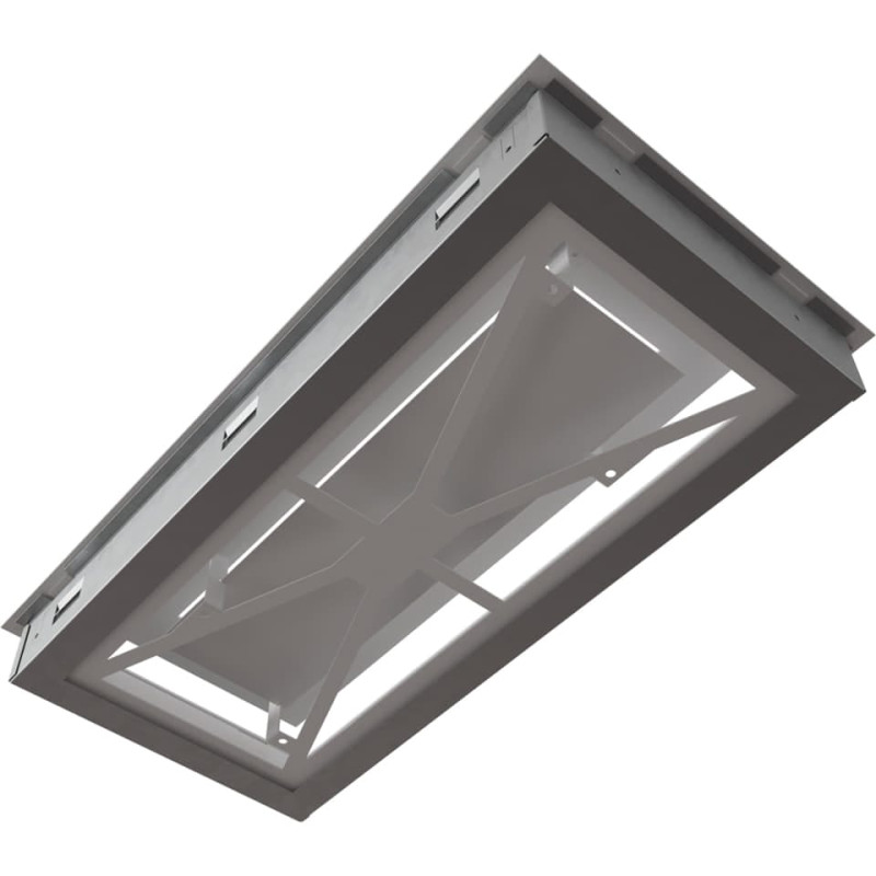 Камінна решітка Kratki WIND біла 22x45