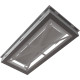 Камінна решітка Kratki WIND біла 22x45