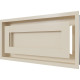 Камінна решітка Kratki WIND кремова 22x45