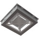 Камінна решітка Kratki WIND біла 22x22