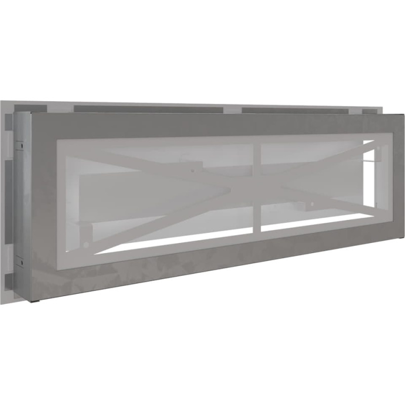 Камінна решітка Kratki WIND біла 17x49