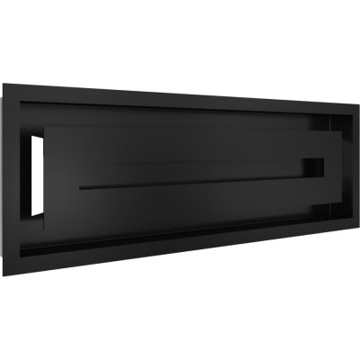 Камінна решітка Kratki WIND чорна 17x49